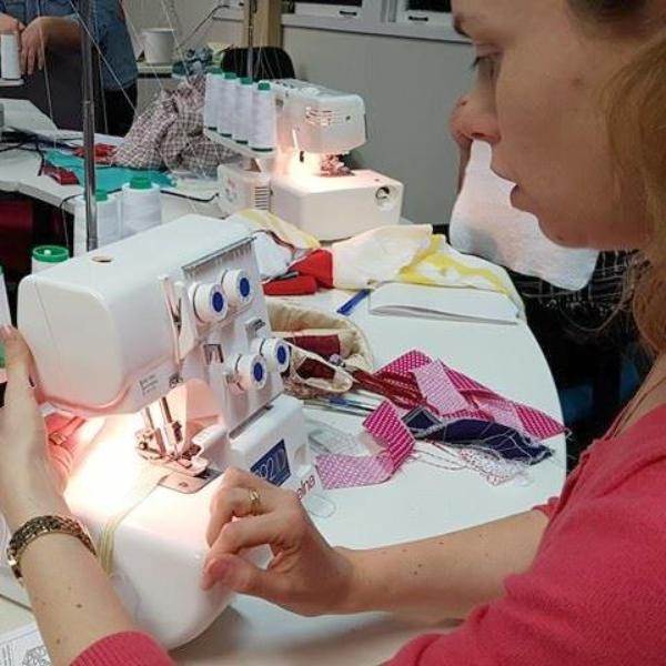 Overlocker Basics Class - Adult Courses - SewingAdventures - SewingAdventures - sewing brisbane -brisbane sewing school - brisbane sewing studio -learn to sew brisbane - kids sewing - teen sewing - adult sewing